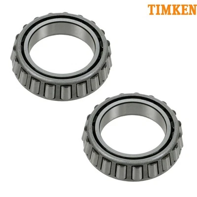 Juego de pares de cojinetes diferenciales traseros TIMKEN 387AS para Chevy Dodge GMC Mercedes Foto 1 de 3