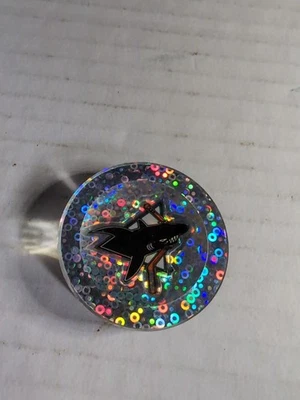 Pogs Pog Slammer San Jose Sharks Thick Plastic - Image 1 of 4