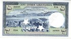 Liban Lebanon  Billet  100 Livres 1952 P60s Specimen Rare  Neuf Unc