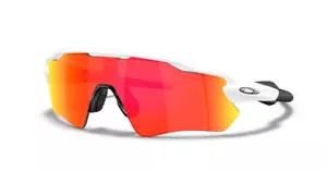 Oakley Radar EV Path Men Sunglasses 9275-13 Red / Black Ear Socks - Picture 1 of 3