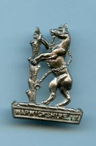 The Warwickshire Imperial Yeomanry Cap Badge - Foto 1 di 2