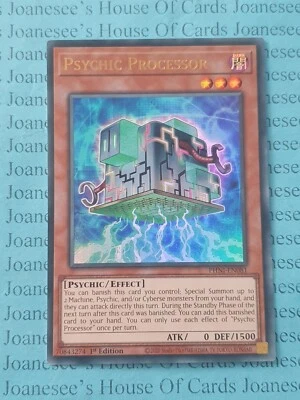 Psychic Processor PHNI-EN081 Ultra Rare Yu-Gi-Oh Card 1st Edition New - Image 1 of 3