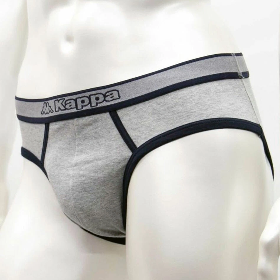 6 Slips Pour Homme Garda Midi En Coton Mercerisé Avec Élastique Interne Art 0924