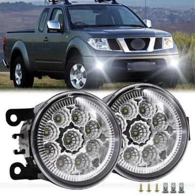 Luces antiniebla LED para for parachoques delantero de Nissan Frontier 2005-2019 - Image 1 of 4