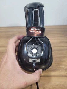 PYRAMID Stereo Headphones Model HP-30 Mono Independent Volume Control TESTED - Picture 1 of 7