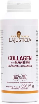 Ana María Lajusticia COLLAGEN 带镁 450 片 | 有效期至 2026 年 12 月 密封 — 第 1/4 张图片