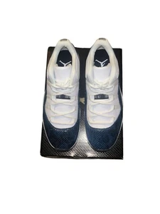 Jordan 11 Retro Low Snakeskin Navy (2019) Size 10.5 - Picture 1 of 5