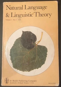 Lenguaje Natural y Teoría Lingüística; D Reidel Publishing 1983/4 Vol 1 # 1 2 3 4 - Imagen 1 de 8
