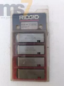 RIDGID 47745 HIGH ALLOY STEEL UNV RIGHT HAND CHASER/ DIE SET 1/2"-3/4" NPT #2 - Picture 1 of 3
