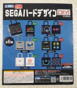 SEGA HARD DESIGN ECO BAG (MEGADRIVE SET OF 2) JAPAN NEW - Picture 1 of 6