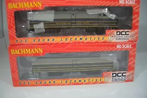 BACHMANN HO ALCO FA2 & FB2 MATCHED PAIR BOTH WITH DCC SOUND BALTIMORE & OHIO B&O - Picture 1 of 7