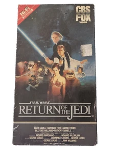 Star Wars: Return of the Jedi - 1986 VHS Release - Sealed with Flaws - Picture 1 of 9