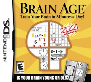 Brain Age: Train Your Brain In Minutes A Day! For Nintendo DS DSi 3DS 2DS 9Z - Picture 1 of 3