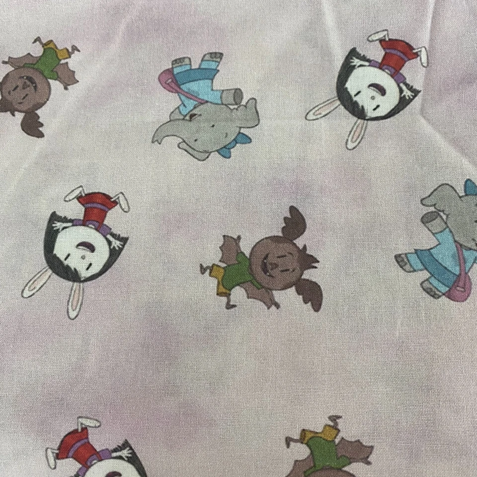 Elinor Wonders Why Character Logo Cotton Fabric By The Yard - 44" Wide - Image 1 of 4