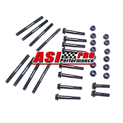 Exhaust Manifold Bolt Set for 1993-02 Chevy GMC C/K 1500 2500 3500 Turbo Diesel - Image 1 of 4