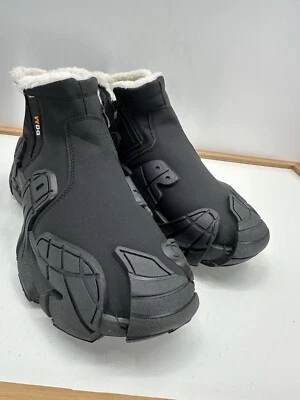 NUEVO SIN CAJA Botas de Nieve de Invierno para Hombres Informales Sin Cordones Impermeables Cálidas Forro Peludo LEER Foto 1 de 4