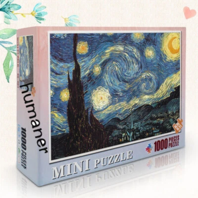 1000 Pieces Adult MINI Puzzles Difficult Noctilucent Growup Landscape Style Star - Image 1 of 2