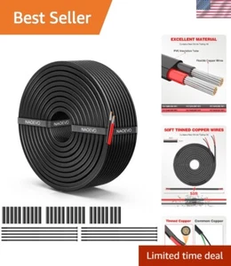 Multi-Purpose 18 AWG Stranded Electrical Wire, 50FT for Indoor and Outdoor Needs - Picture 1 of 8