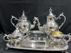 Silver Plated FB Rogers Royal And Luxury 5 Pieces Teaset