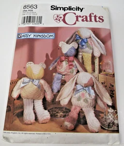 Simplicity Crafts Sewing Pattern 8563 Daisy Kingdom Uncut Factory Folded? 1999 - Picture 1 of 3