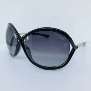 Nuevas gafas de sol Tom Ford TF 009 Whitney TF9 C. 01D negras brillantes 64-14-110 mm Italia - Imagen 1 de 17