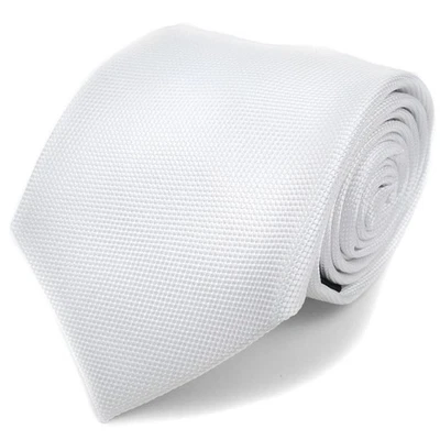 Corbata de microfibra de color liso para hombre tejida de 3,25 pulgadas de ancho y 57 pulgadas de largo Foto 1 de 4