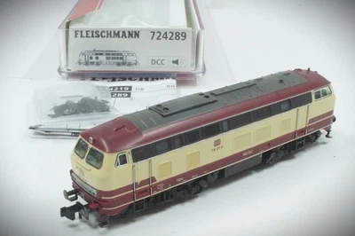 1:160 N Gauge Fleischmann 724289 Diesel Locomotive 218 217-8 DB Digital Sound - Image 1 of 4