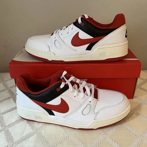 New Nike FB1362-102 Men's Full Force Low Shoes Sneaker Red White Size 10.5 - Picture 1 of 6