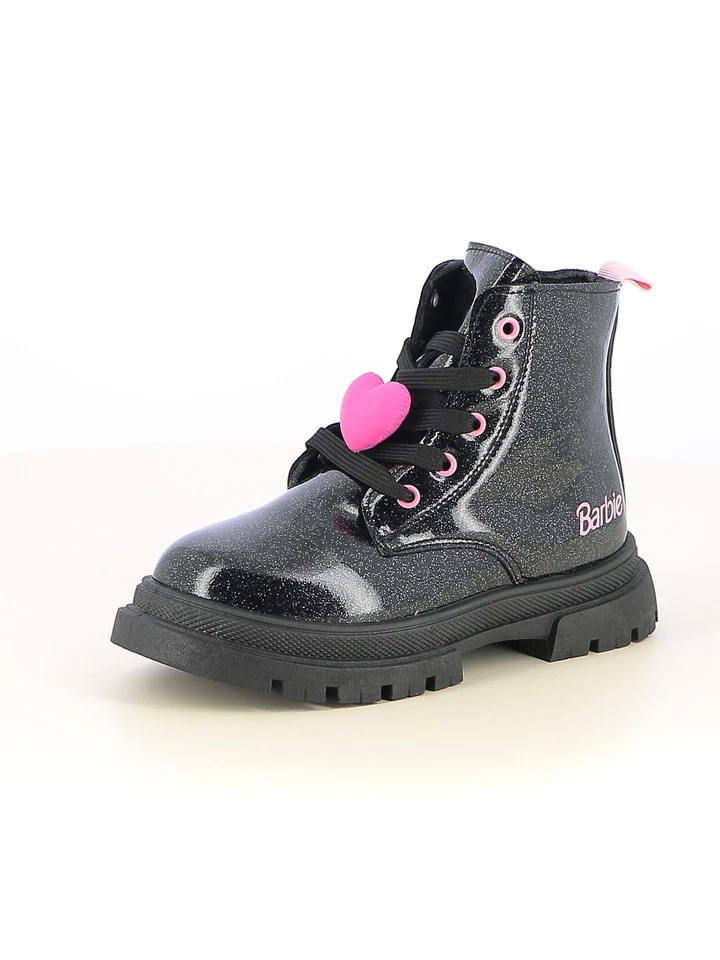 Stivaletti bambina nero Barbie art. BA003331 - Immagine 1 di 1