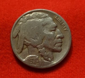 1930 BUFFALO NICKEL - Picture 1 of 2