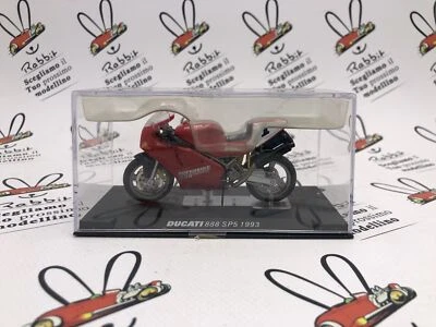 DIE CAST 1/24 " DUCATI 888 SP5 1993 " PASSIONE DUCATI - Immagine 1 di 3