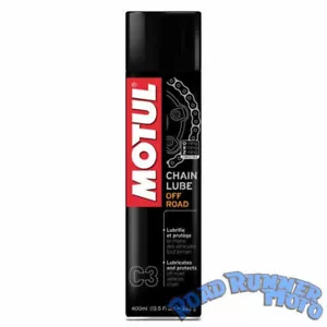MOTUL Chain Lube Oil Off-Road 400ml Spray Can MX Enduro FMX - Picture 1 of 1