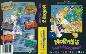 - Normys Beach Babe O Rama Megadrive Cover Art Work Only - Picture 1 of 1
