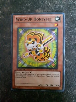 Wind Up Honeybee Effect 1st Edition YuGiOh Card ORCS-EN024 - Image 1 of 2
