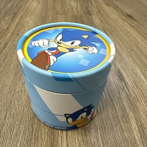 NEW Kids Sonic The Hedgehog 3 Pair Crew Socks, Shoe Size 10-4 - Picture 1 of 7