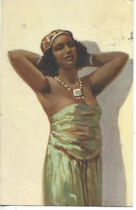 1936 A.O.I. ERITREA ASMARA COSTUME - Picture 1 of 2