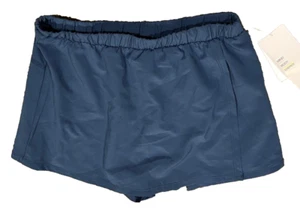 NWT Z by Zella Lightweight Activewear Skort Shorts Girl's Size M / 8-10 Navy - Picture 1 of 3