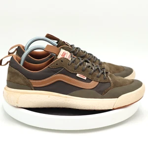 Vans UltraRange UltraCush Men's Size 9 Shoes Women's Size 10.5 Army Green Brown - Picture 1 of 17