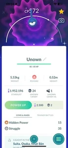 ¡Pokémon brillante sin usar! Siglo de exclamación - COMERCIO 20k polvo de estrellas - Imagen 1 de 1