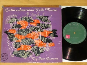 10" The Four Guaranis - Latin American Folk Music (Paraguay) Vox - VX 720 - 1954 - Picture 1 of 4
