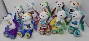 Limited Treasures State Quarter Coin Bears 9” Lot of 10 - 1 thru 10 NEW WITH TAG - Picture 1 of 18