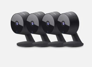 LaView Security Cameras 4pcs Home Security Camera Indoor 1080P LV-PWF1 - Black - Picture 1 of 7