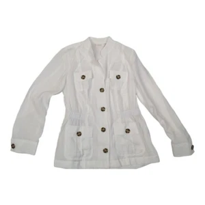 Giacca blazer bianca Chico's taglia xs leggera - Foto 1 di 6