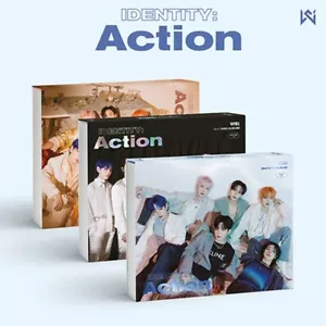 WEi 3rd Mini Album IDENTITY : Action CD+P.Book+P.Card+Polaroid+Passport+F.Poster - Picture 1 of 19
