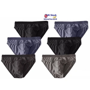 HERREN SLIPS SLIPS KLASSISCHE UNTERWÄSCHE HOSE HIPSTER 3ER PACK 6 12 Größe S-2XL - Bild 1 von 3