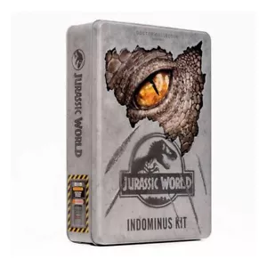 Jurassic World Indominus Rex kit Metal Gift Box Limited Film Collection Set - Picture 1 of 21