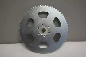 Piñón trasero Go Kart 65T con eje de buje 3/4 llave #35 cadena - Imagen 1 de 2