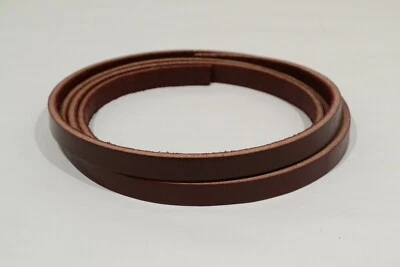 Tira de cuero - Borgoña Latigo - 1/2" - 10-11 oz - 1 pieza (E421) Foto 1 de 3