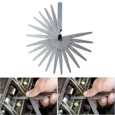 ROBERTAGOR GS OPTIMUS SPESSIMETRO VALVOLE DI PRECISIONE 20 LAME DI SPESSIMETRO IN ACCIAIO 0.05-1.00mm