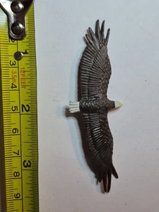 Bald Eagle Figure Wild North American Animal Toy K&M Int - Picture 1 of 8